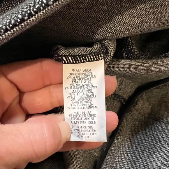 Women’s Theory  Long Sleeve Zip-UP Dress Size 6 - Picture 4 of 8